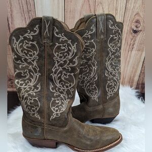 Twisted X Women’s Boot‎ flower WWT0025 size 6.5